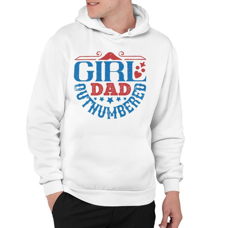 Girl Dad Outnumbered Hoodie