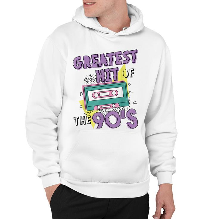 Greatest Hit Of The 90S Retro Cassette Tape Vintage Birthday  Hoodie