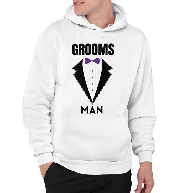 Groomsman Grooms Squad Stag Party Friends Themed  Hoodie