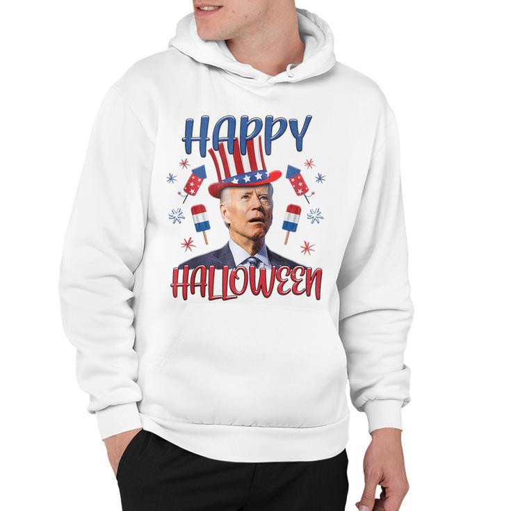 Halloween Funny Happy 4Th Of July Anti Joe Biden Men Women  Hoodie