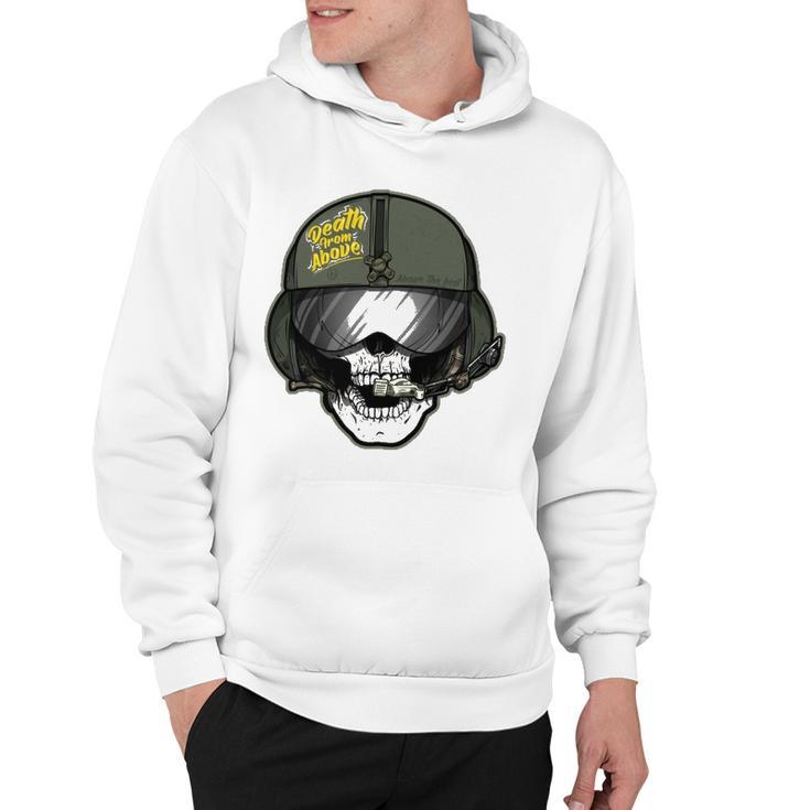 Helicopter Reaper Pilot Military Aviation Crewmember  Hoodie