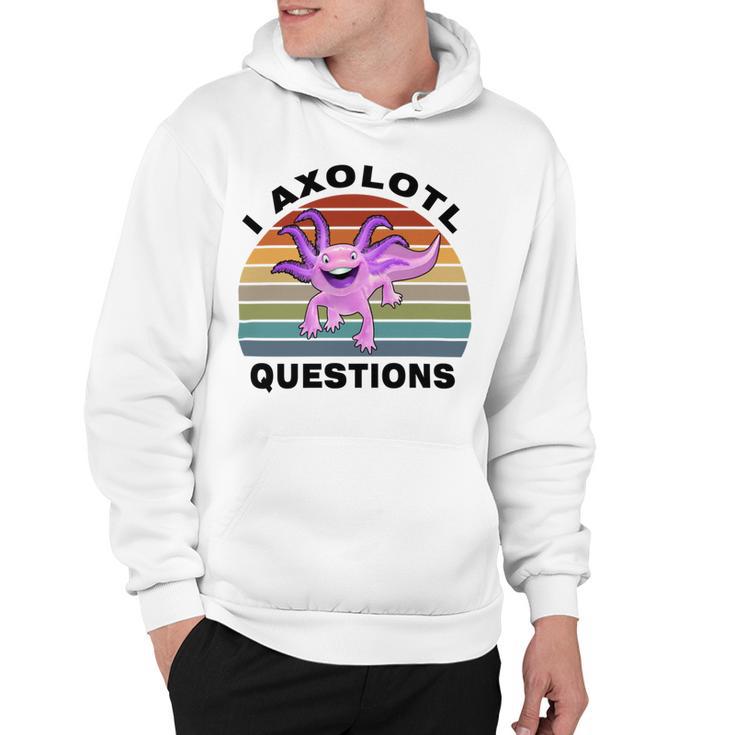 I Axlotl Questions Cute Axlotl V3 Hoodie