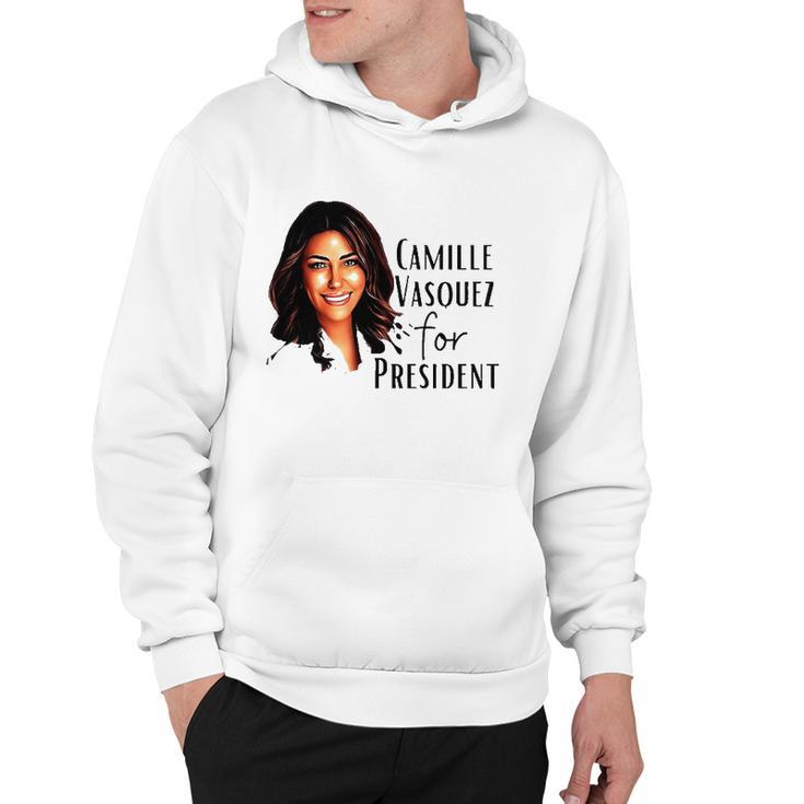 Johnny Depps Lawyer Camille Vazquez For President Hoodie
