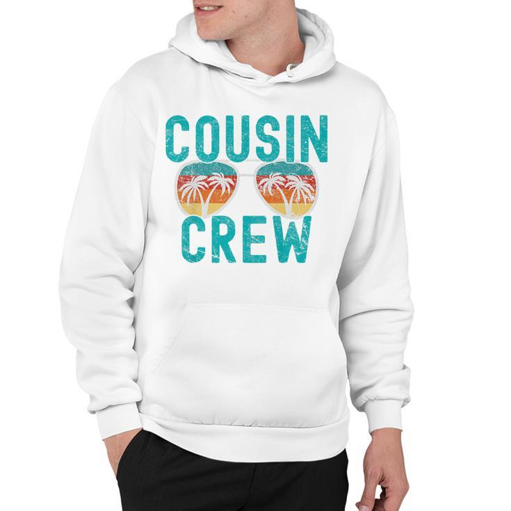 Kids Cousin Crew Family Vacation Summer Vacation Beach Sunglasses  Hoodie