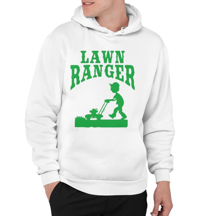 Lawn Ranger Funny Landscaping Gardener Hoodie