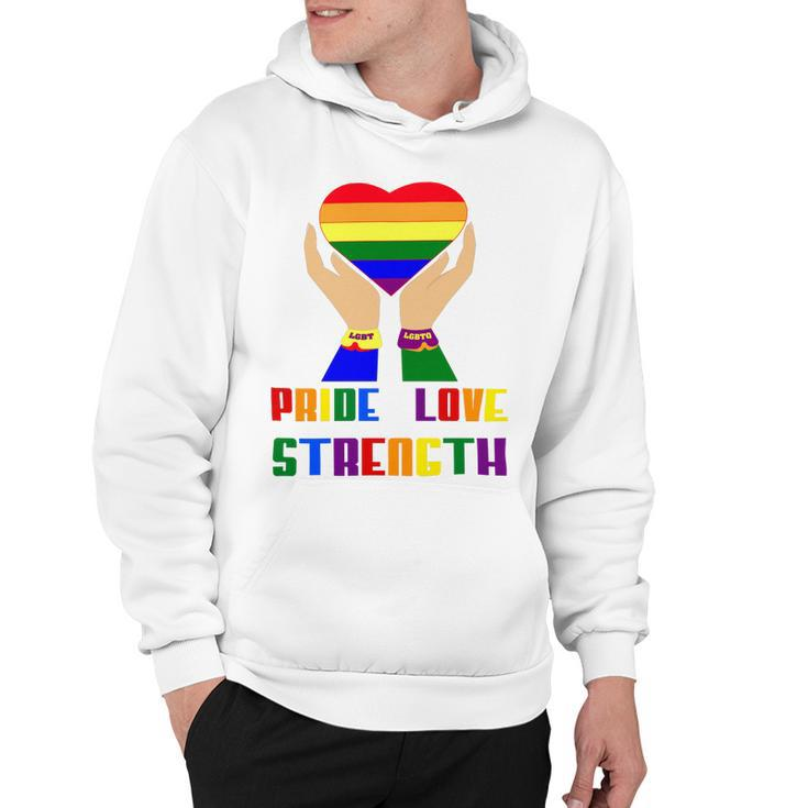 Lgbt Pride Month  Lgbt History Month Slogan Shirt Lgbt Love Heart Hoodie