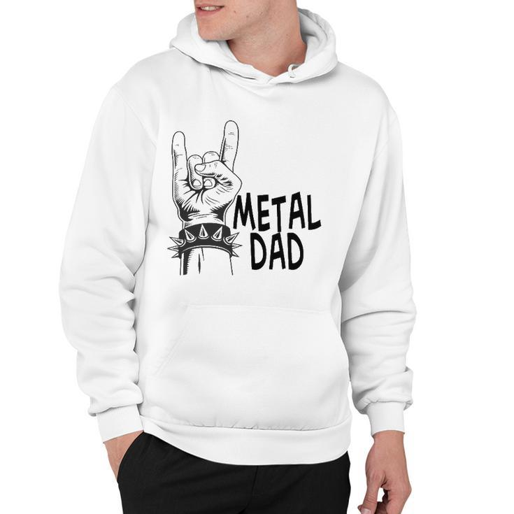 Metal Dad Classic Fathers Day Hoodie