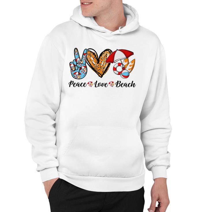 Peace Love Beach Summer Vacation 184 Shirt Hoodie