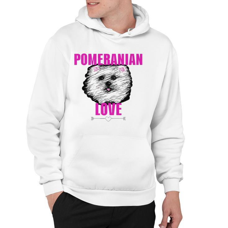 Pomeranian Dog Love Dog Owner Hoodie