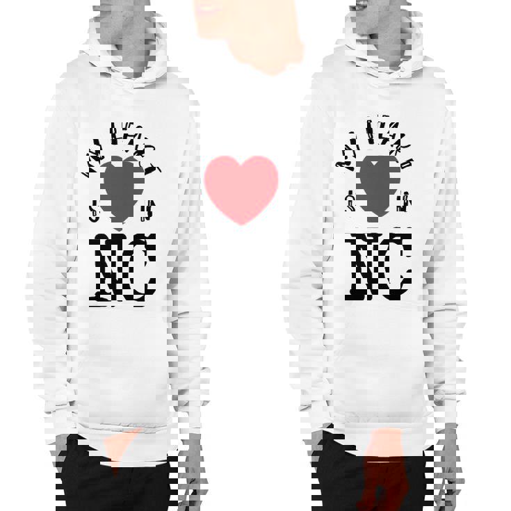 Proud State My Heart Is In Nc North Carolina Hoodie