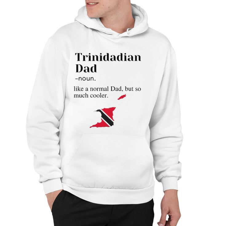 Trinidad And Tobago Pride Flag Dad Fathers Day Father Trini Hoodie