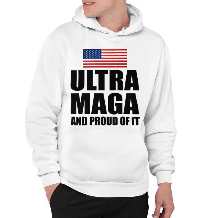 Ultra Maga And Proud Of It V8 Hoodie