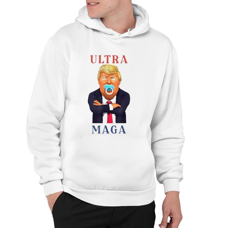 Ultra Maga Donald Trump Make America Great Again Hoodie