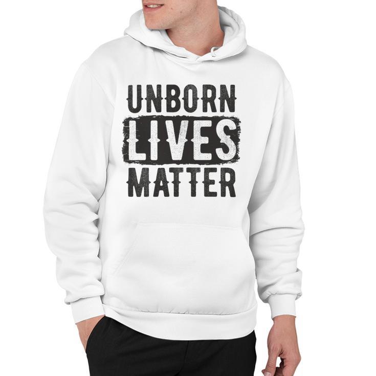 Unborn Lives Matter Hoodie