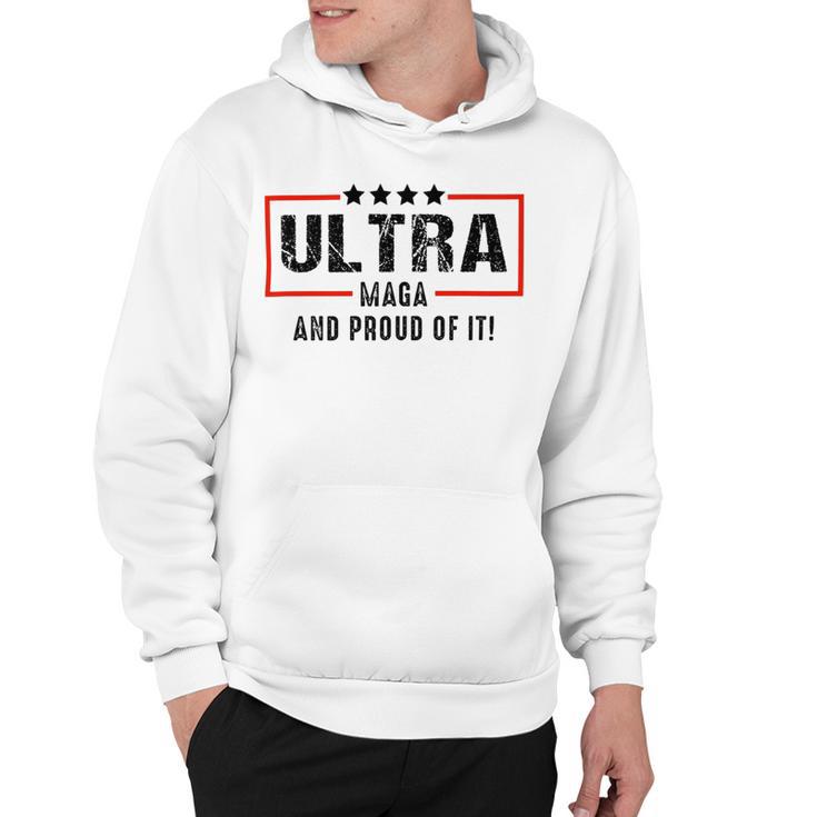 Vintage Ultra Maga And Proud Of It Hoodie