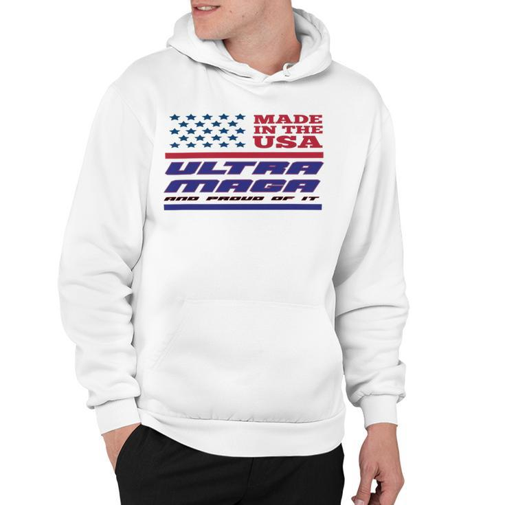 Vintageultra Maga And Proud Of It Made In Usa Hoodie