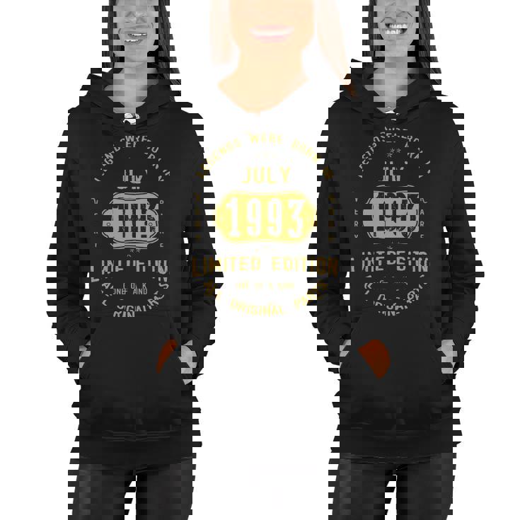 1993 July Birthday Gift   1993 July Limited Edition Women Hoodie