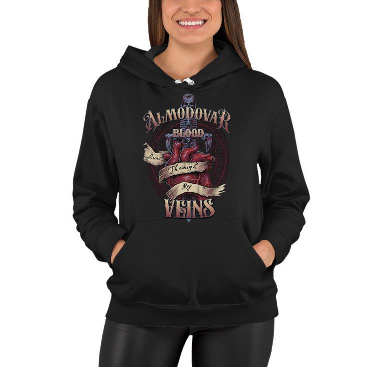 Almodovar Blood Runs Through My Veins Name Women Hoodie