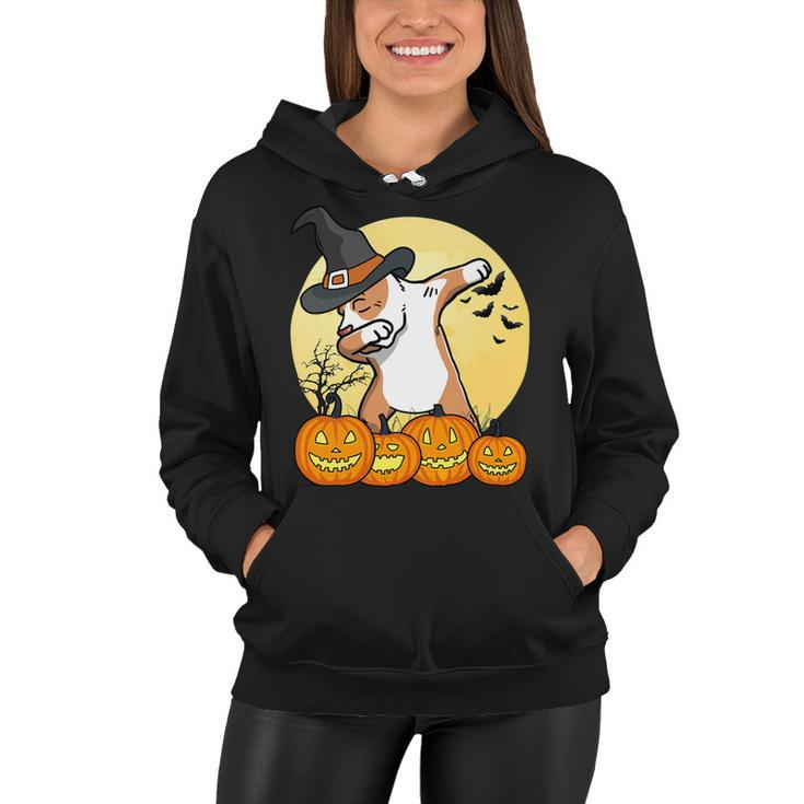 Dabbing Pit Bull Dab Dance Funny Dog Halloween Gift T-Shirt Women Hoodie