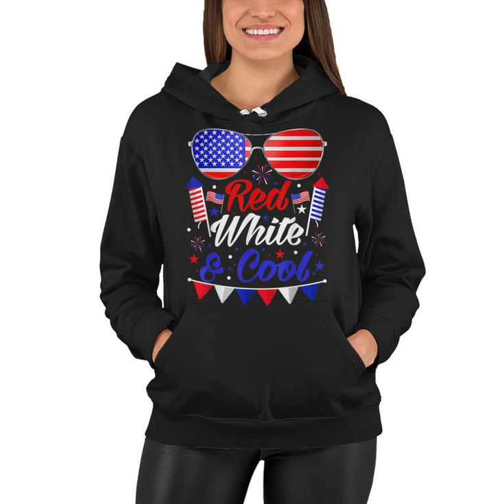 Fourth Of July 4Th July Kids Red White And Blue Patriotic  Women Hoodie