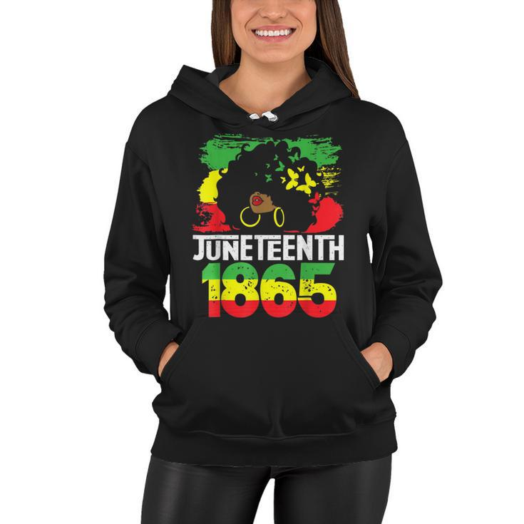 Juneteenth Is My Independence Day Black Women Freedom 1865   Women Hoodie