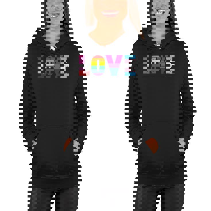 Love Lgbt Pride Ally Lesbian Gay Bisexual Transgender Ally Women Hoodie
