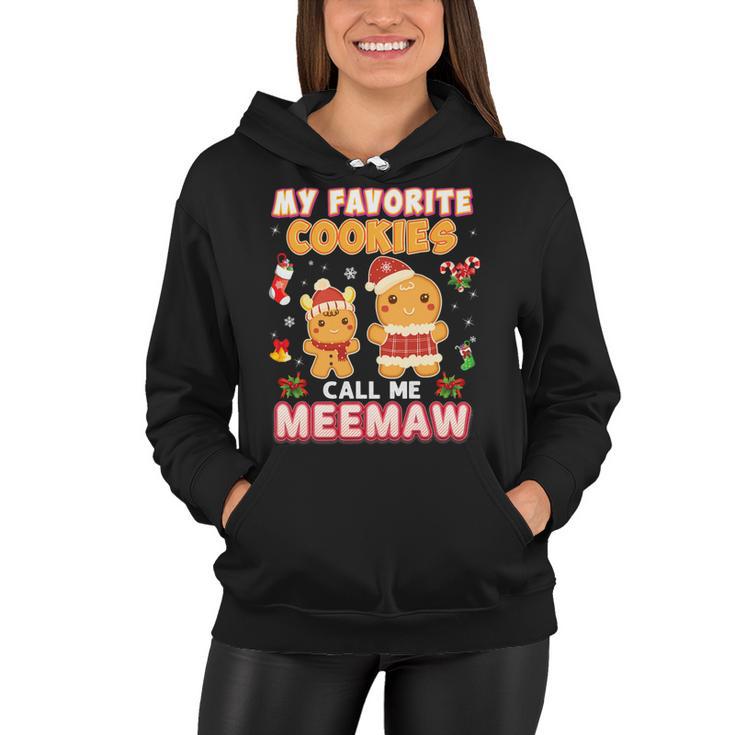 My Favorite Cookies Call Me Meemaw 882 Shirt Women Hoodie