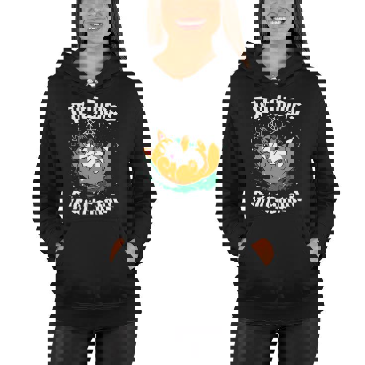 Pet Dogs Hail Satan Kawaii Satanic Dog Astrology Witchcraft Women Hoodie