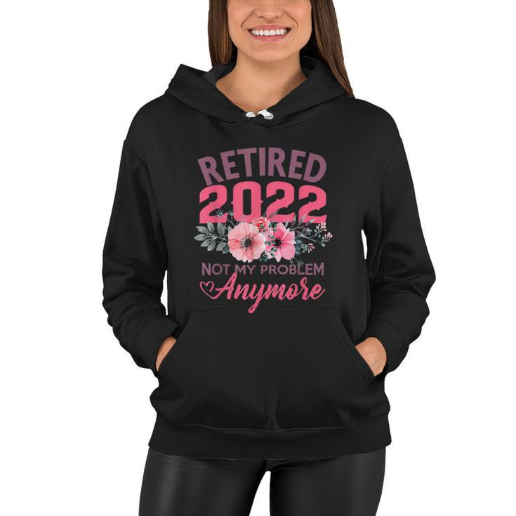 Retired 2022 Shirt Retirement Gifts For Women 2022 Cute Pink  V2 Women Hoodie