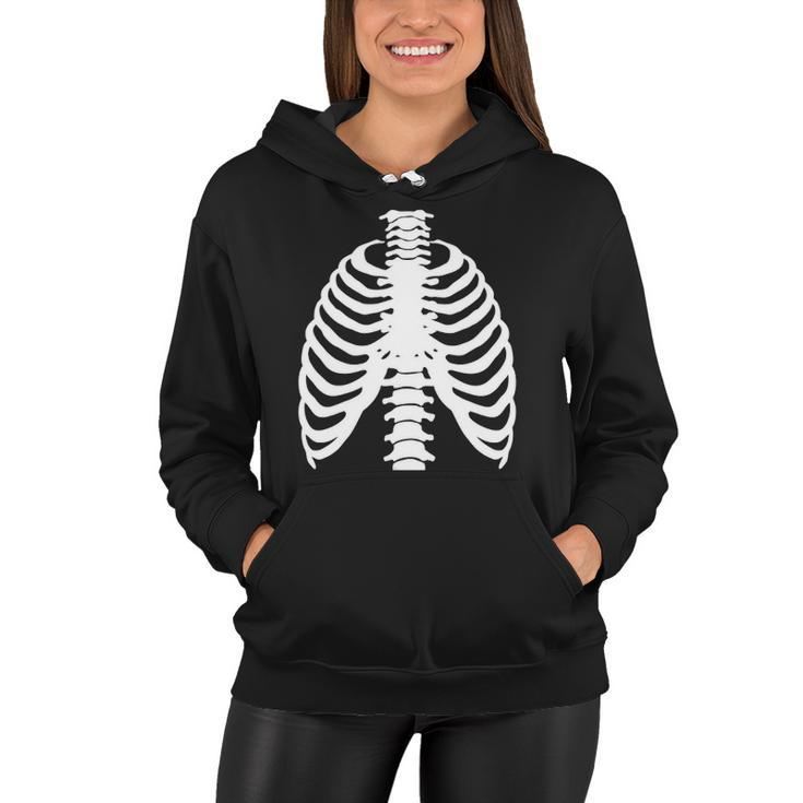Skeleton Rib Costume Halloween Skeleton Bones Costume Women Hoodie