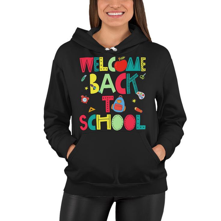 Welcome Back To School Happy First Day 488 Shirt Women Hoodie