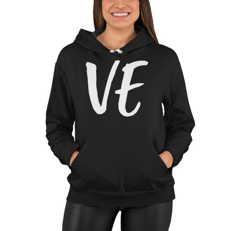 Womens Lo Ve Love Matching Couple Husband Wife Valentines Day Gift Women Hoodie