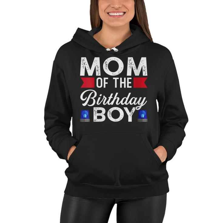 Womens Mom Of The Birthday Boy Birthday Boy  Women Hoodie