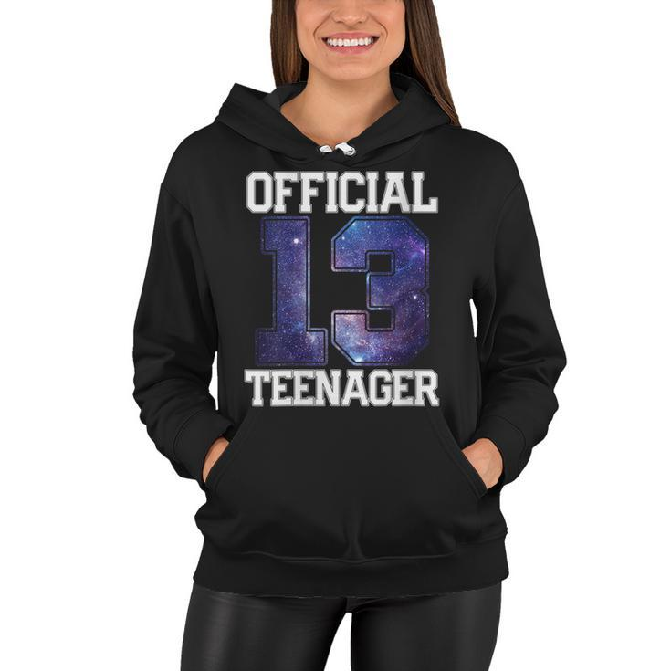 Womens Official Nager 13 Years Old Boys Girl 13Th Birthday Gift  Women Hoodie