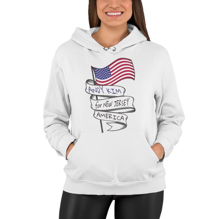 Andy Kim For New Jersey US House Nj-3 Campaign Tee Women Hoodie