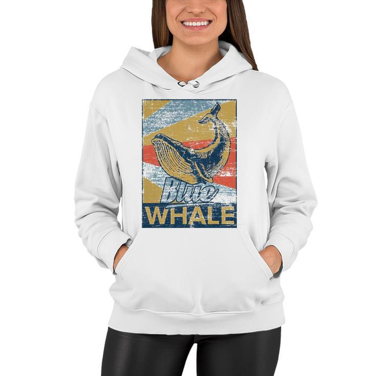 Blue Whale Animal Sea Zookeeper Gift Idea Women Hoodie