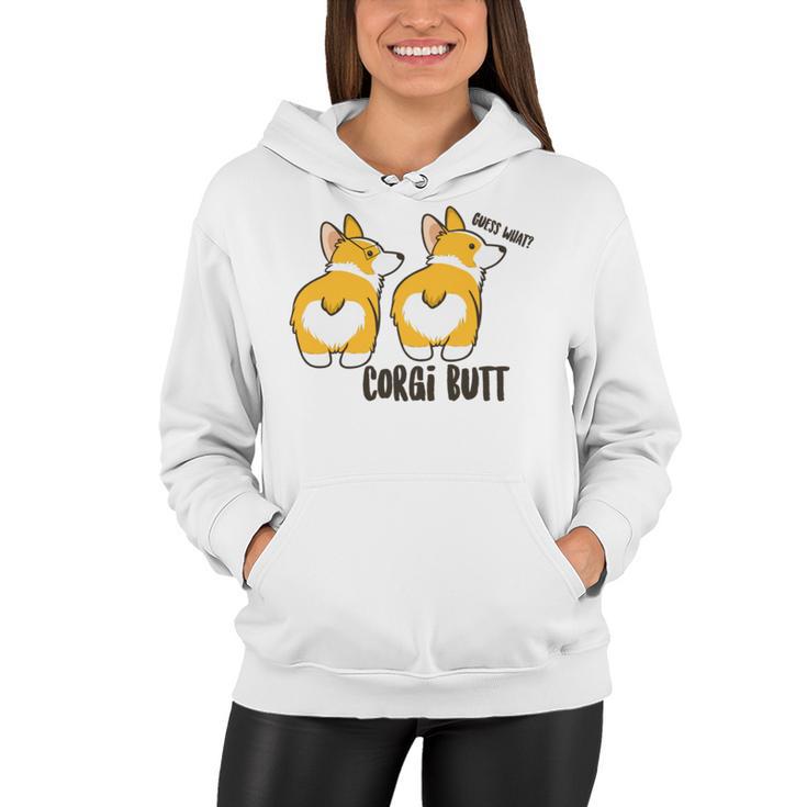 Corgi Set Sticker Design Funny Corgi Set Stickers Women Hoodie