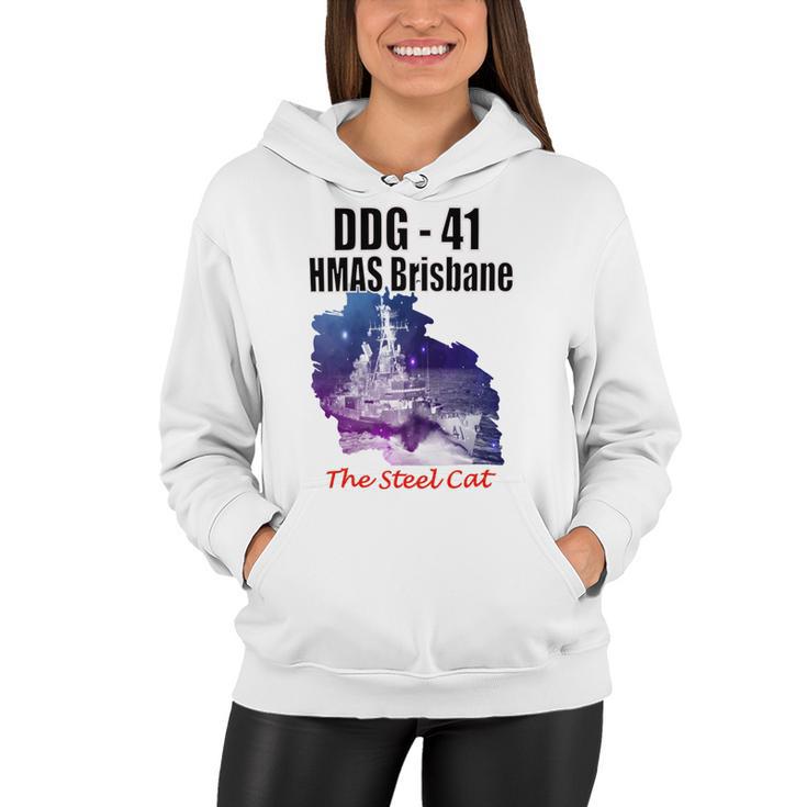 Ddg - 41 Hmas Brisbane Women Hoodie