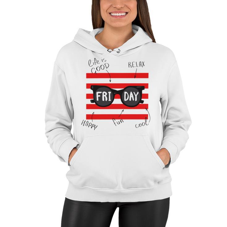 Friday With Slogans Women Hoodie