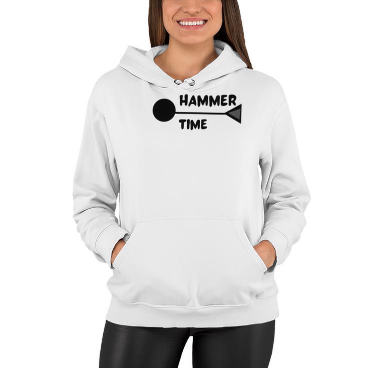 Hammer Time Track And Field Hammer Throw Women Hoodie