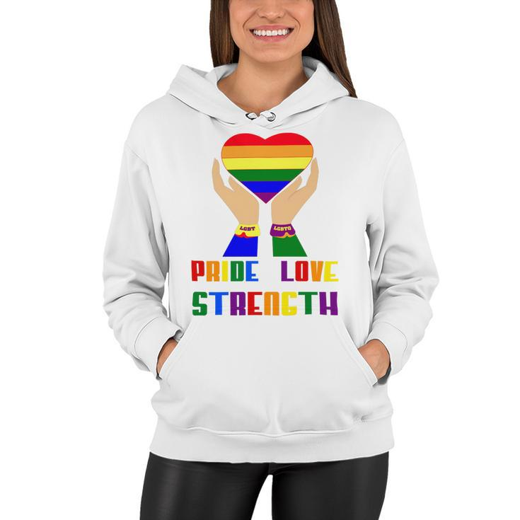 Lgbt Pride Month  Lgbt History Month Slogan Shirt Lgbt Love Heart Women Hoodie