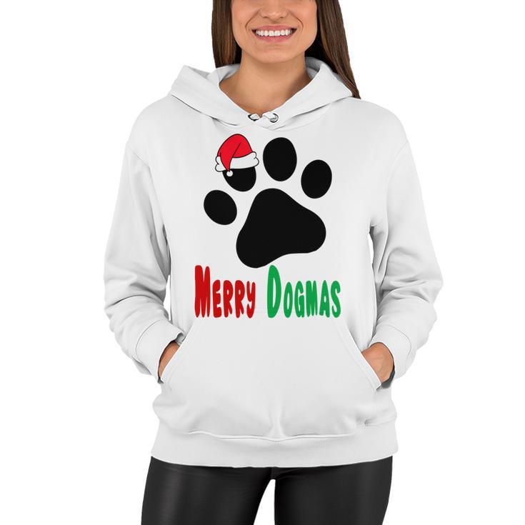 Merry Dogmas Women Hoodie