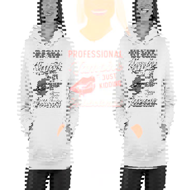 Professional Vampire Phlebotomyl Nurse Retro Phlebotomist Women Hoodie