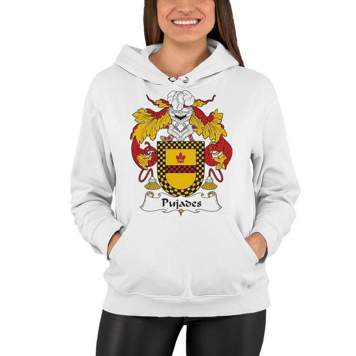 Pujades Coat Of Arms Family Crest Shirt EssentialShirt Women Hoodie