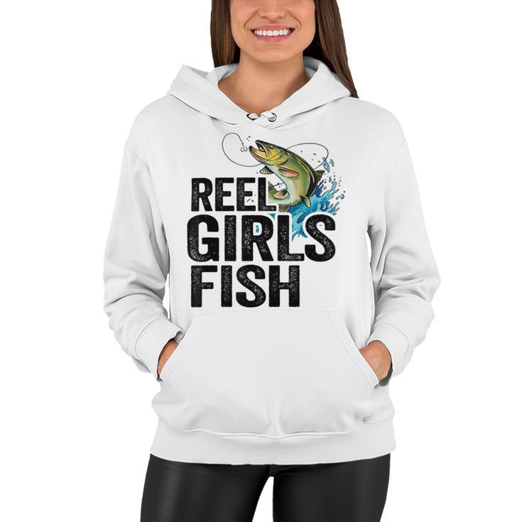 Reel Girl Fish Women Hoodie