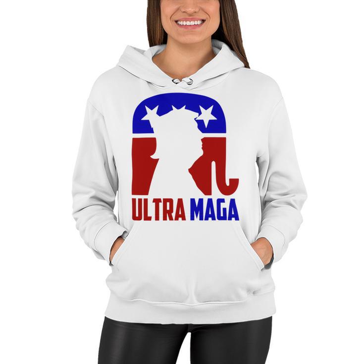 Ultra Maga And Proud Of It   V2 Women Hoodie