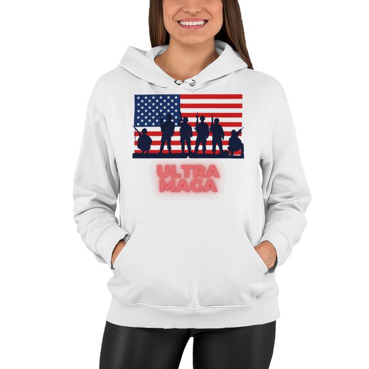 Ultra Maga And Proud Of It V21 Women Hoodie