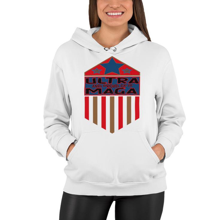 Vintageultra Maga And Proud Of It Women Hoodie