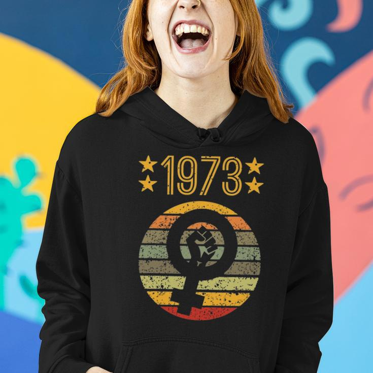 1973 Womens Rights Women Men Feminist Vintage Pro Choice Women Hoodie Gifts for Her