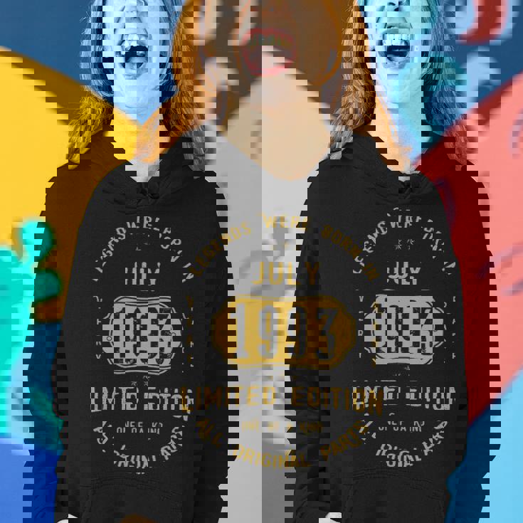 1993 July Birthday Gift 1993 July Limited Edition Women Hoodie Gifts for Her